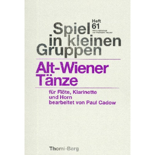 Alt-Wiener Tänze