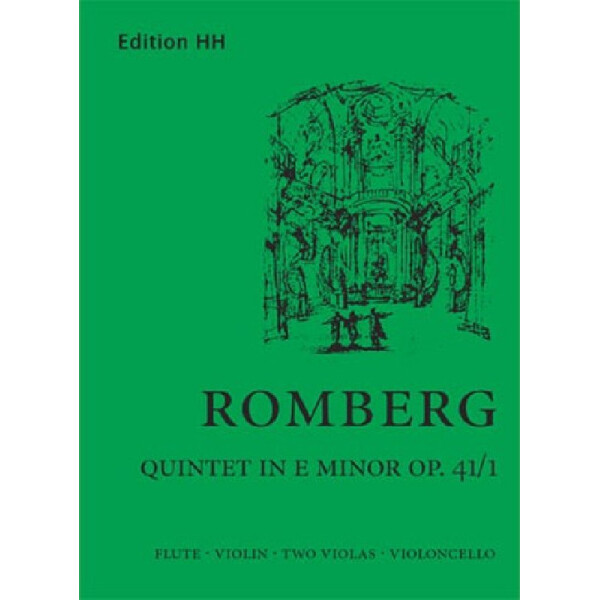 Quintet e minor op.41,1 for flute,