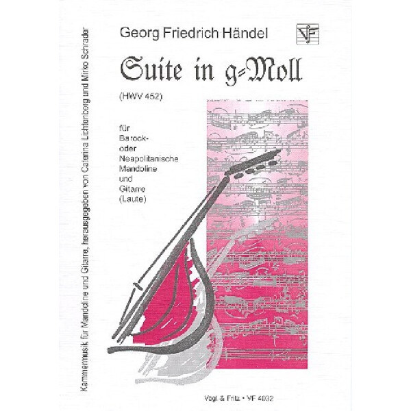 Suite g-Moll HWV452 für