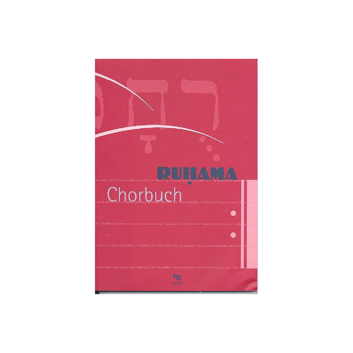 Ruhama - Chorbuch 1