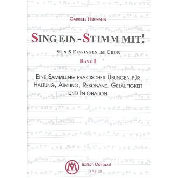 Sing ein - Stimm mit! Band 1