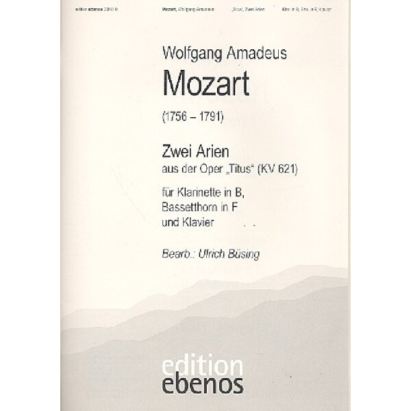 2 Arien für Klarinette, Bassetthorn in F