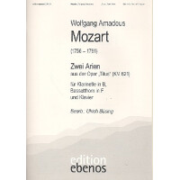 2 Arien für Klarinette, Bassetthorn in F