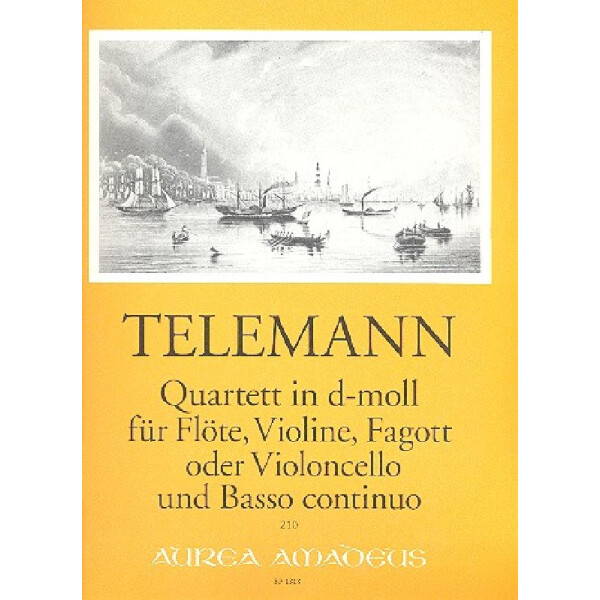 Quartett d-Moll für Flöte, Violine,