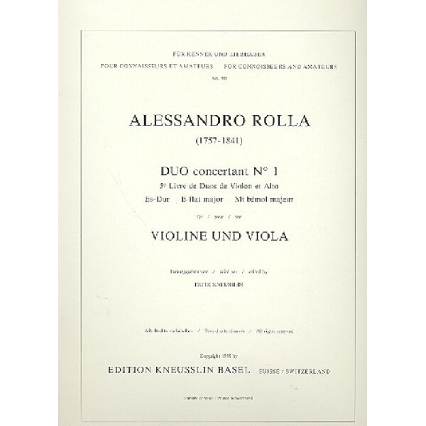 Duo concertant Nr.1 Es-Dur