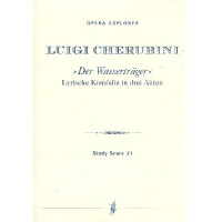 Der Wasserträger Studienpartitur