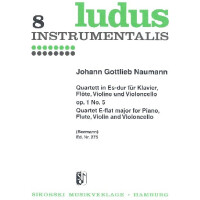Quartett Es-Dur op1,5 für Klavier, Flöte,