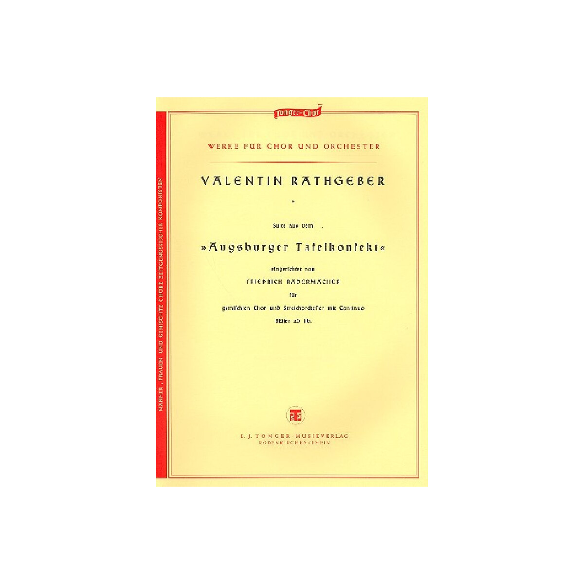 Suite aus Augsburger Tafelkonfekt