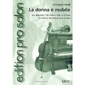 La donna e mobile aus Rigoletto für Violine,