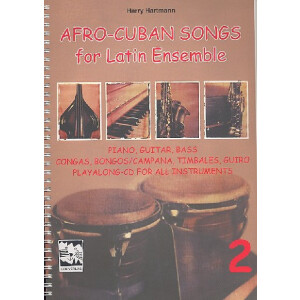 Afro Cuban songs for latin ensemble vol.2 (+CD)