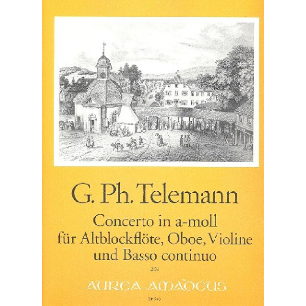 Concerto a-Moll für