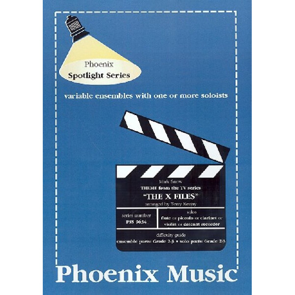 The X Files für Solo-Instrument