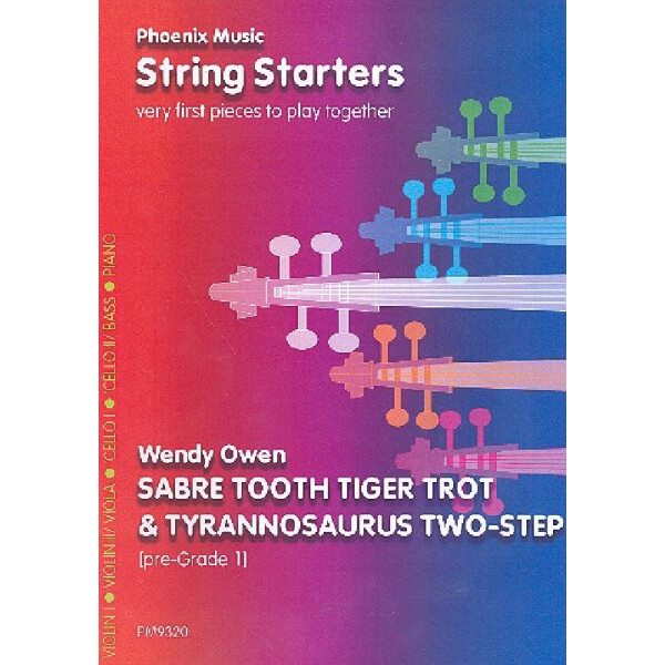 Sabre Tooth Tiger Trot  und Tyrannosaurus