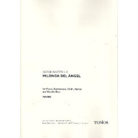 Milonga del angel für Violine,