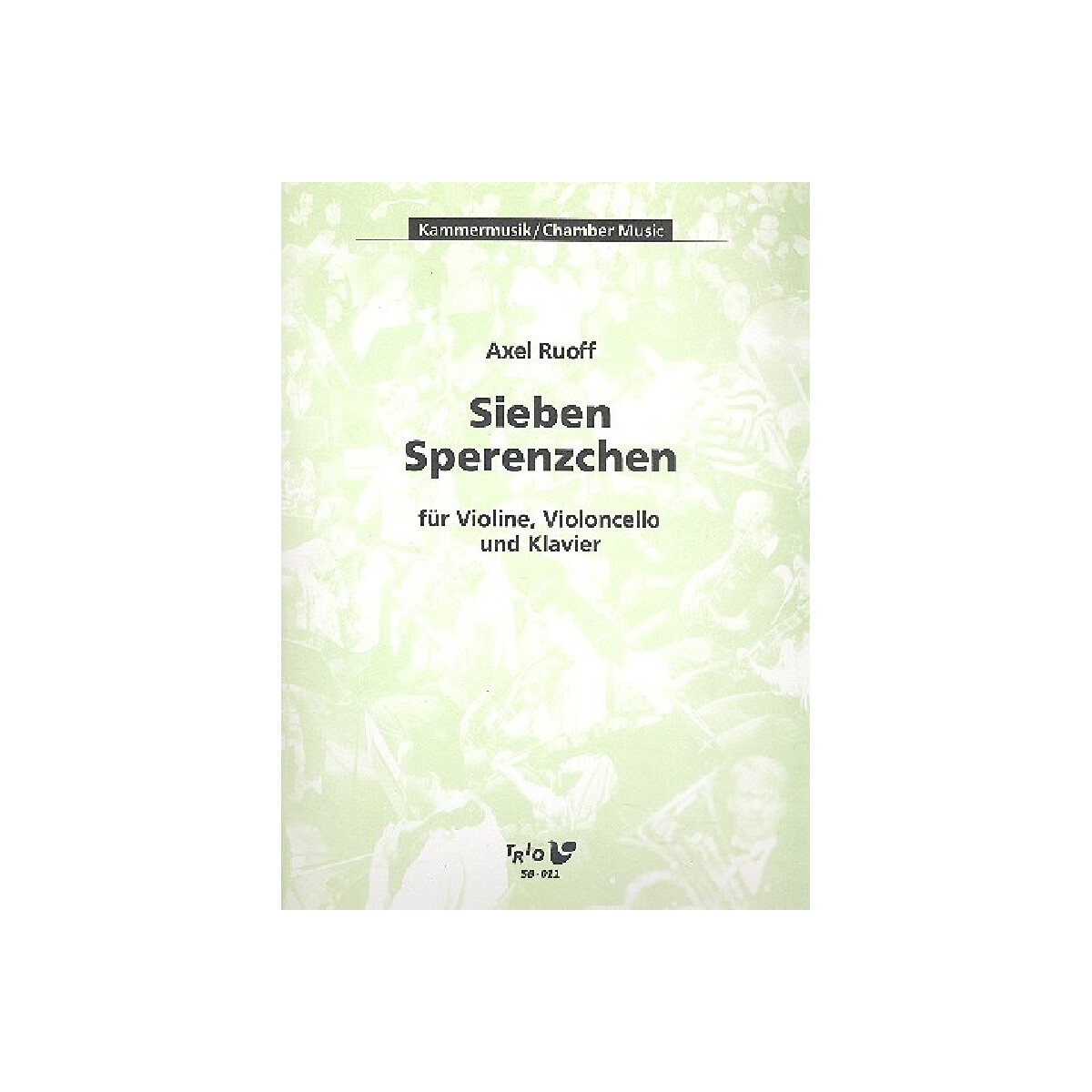 7 Sperenzchen für Violine, box