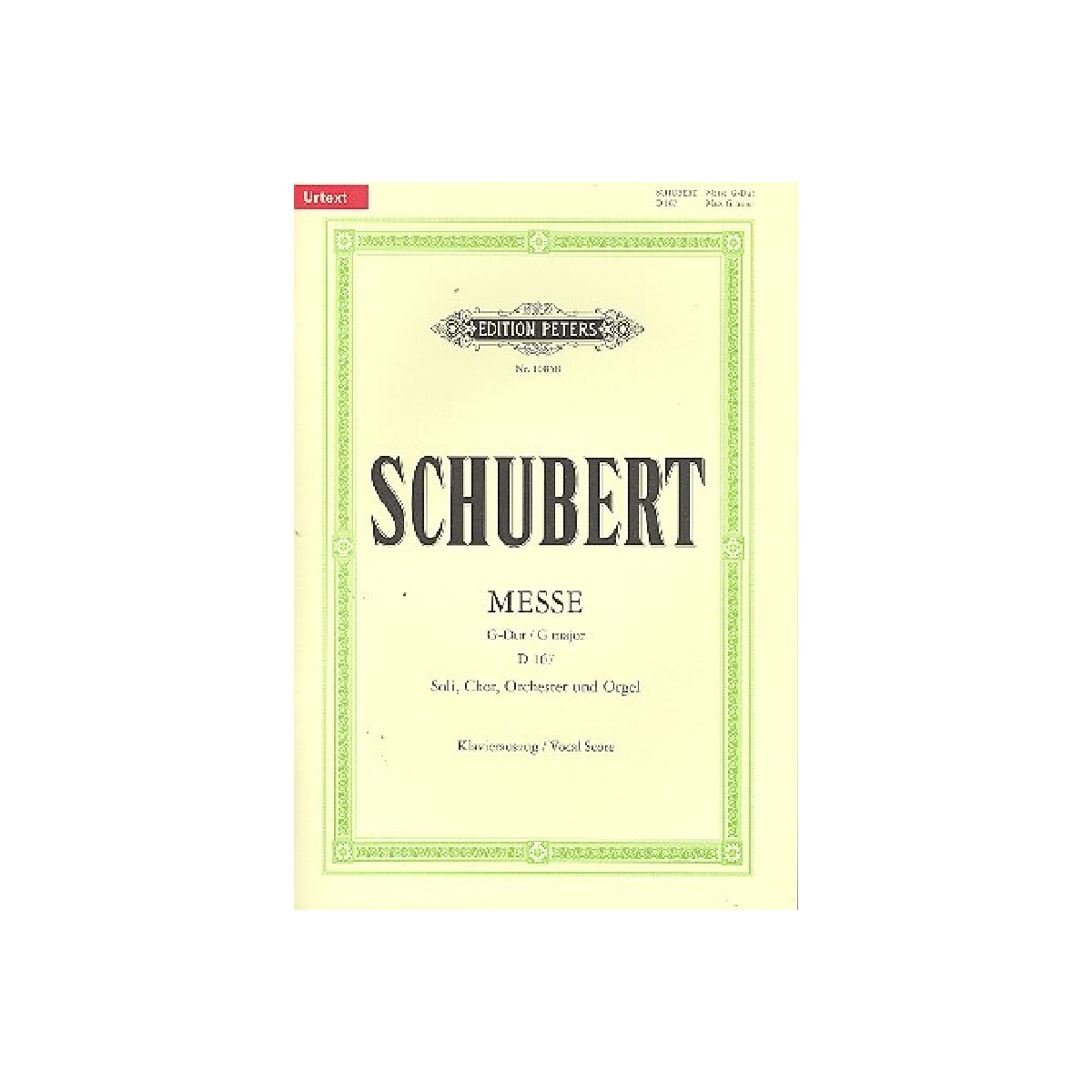 Messe G-Dur D167 box