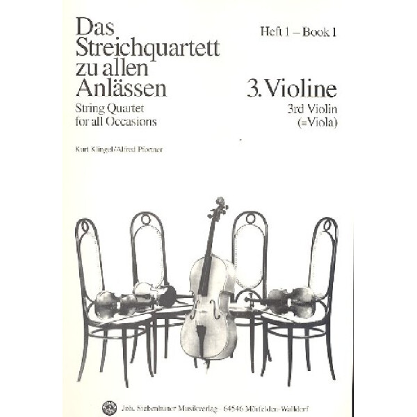 Das Streichquartett zu allen Anlässen Band 1