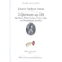 Quintett Nr.2 op.118 für Horn, Flöte, Violine,