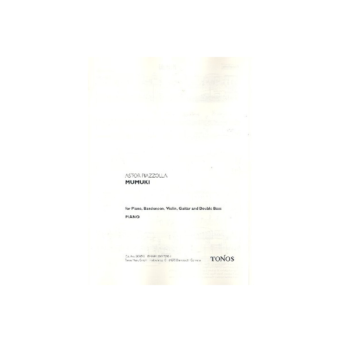 Mumuki für Klavier, Violine, box