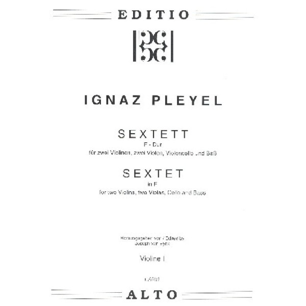 Sextett F-Dur für 2 Violinen,