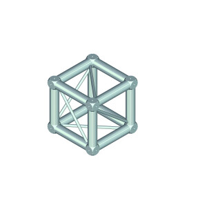 Alutruss Dekolock DQ4 Universal-Kreuzstück sw