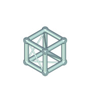 Alutruss Dekolock DQ4 Universal-Kreuzstück sw