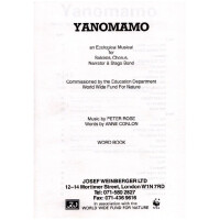 Yanomamo for soloists, narrator, chorus