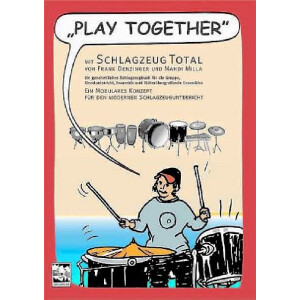 Play together mit Schlagzeug total (+CD)