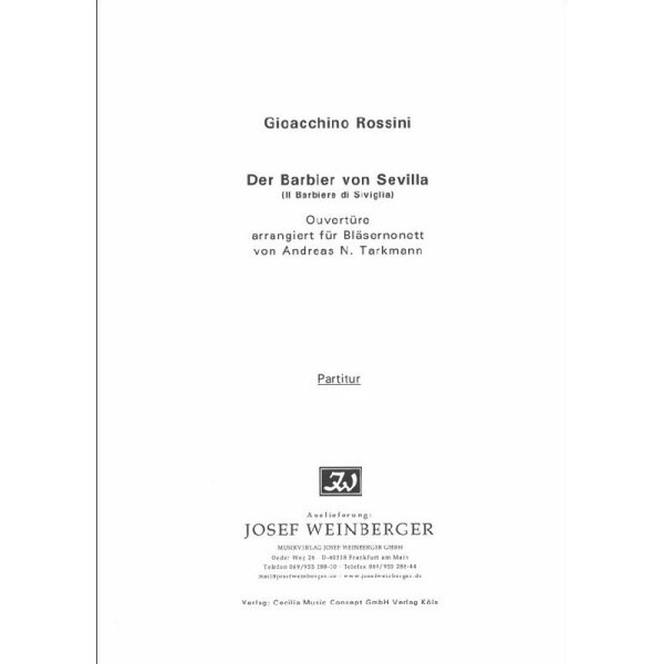 Der Barbier von Sevilla Ouvertüre