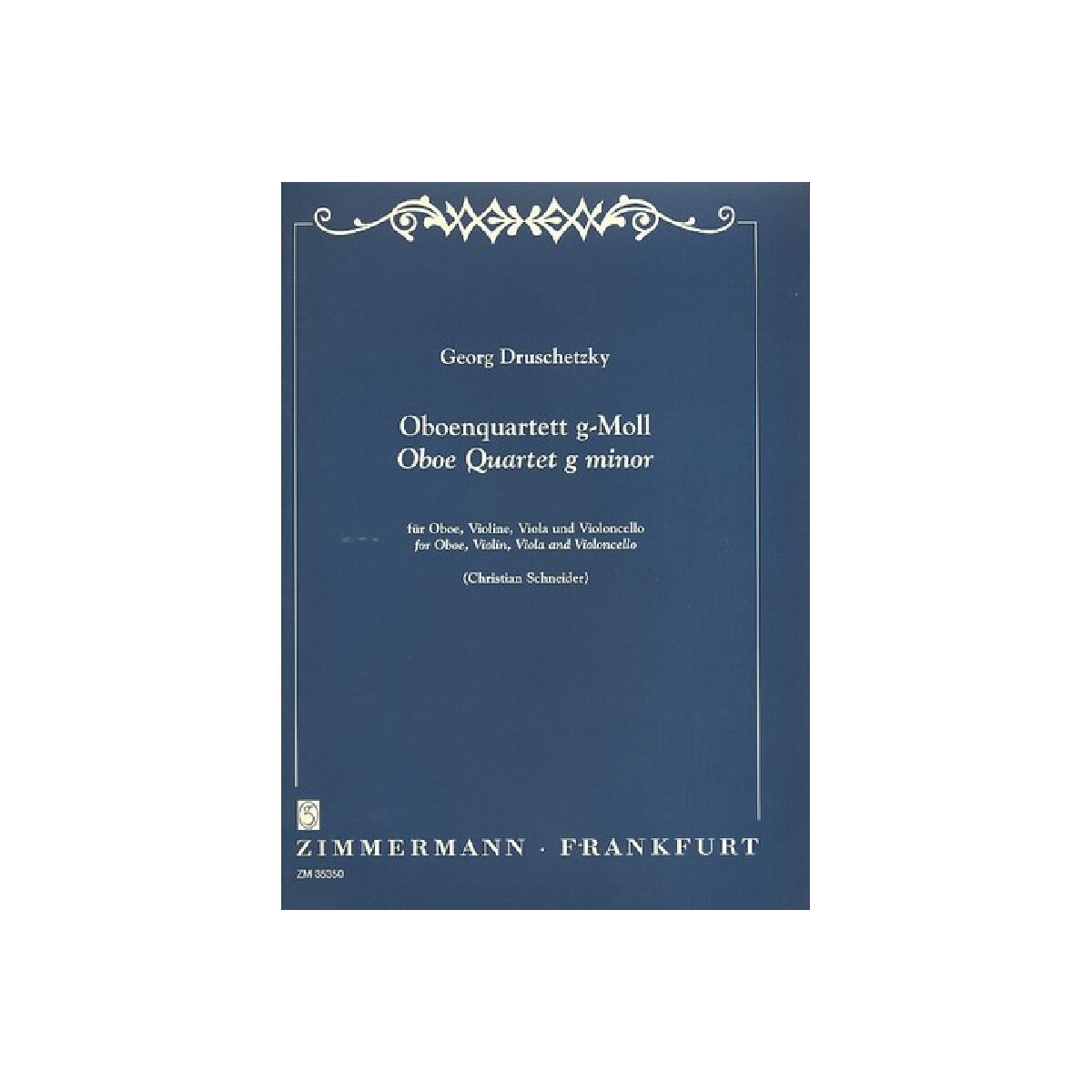 Oboenquartett g-Moll für Oboe, box