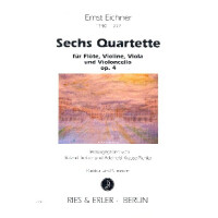 6 Quartette op. 4 für Flöte, Violine,