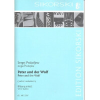 Peter und der Wolf für Flöte, Oboe,