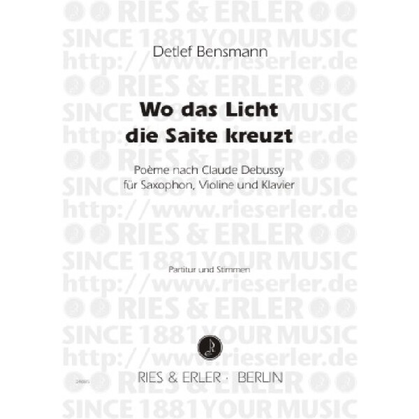 Wo das Licht die Saite kreuzt für