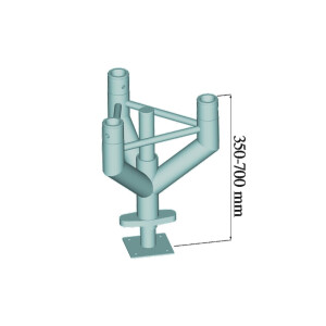 Alutruss TRILOCK Nivellier-Fußgestell TNF-300