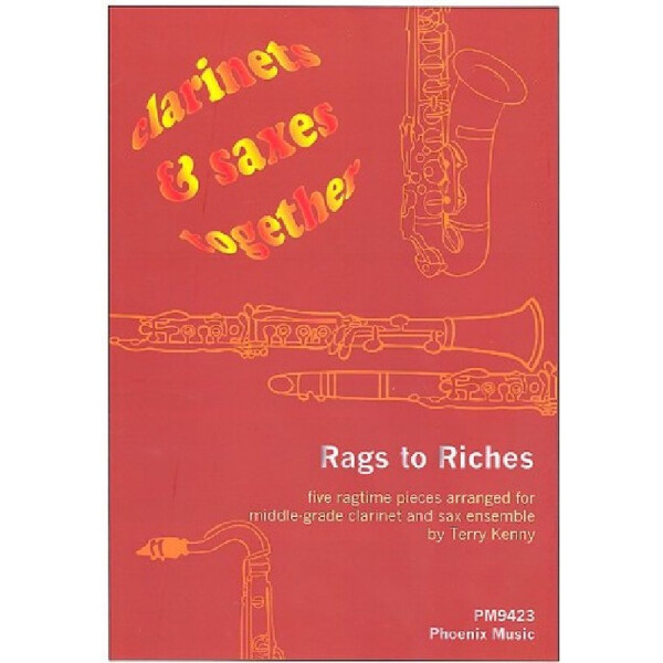 Rags to Riches 5 Stücke für 4  Klarinetten und