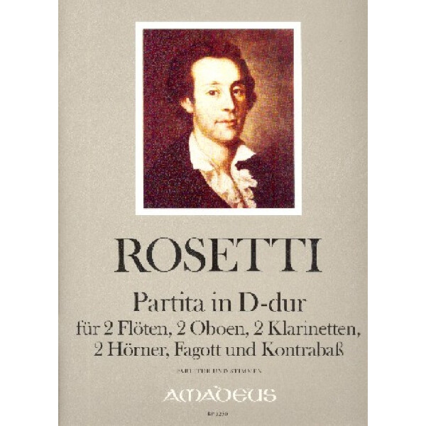 Partita D-Dur für 2 Flöten, 2 Oboen,