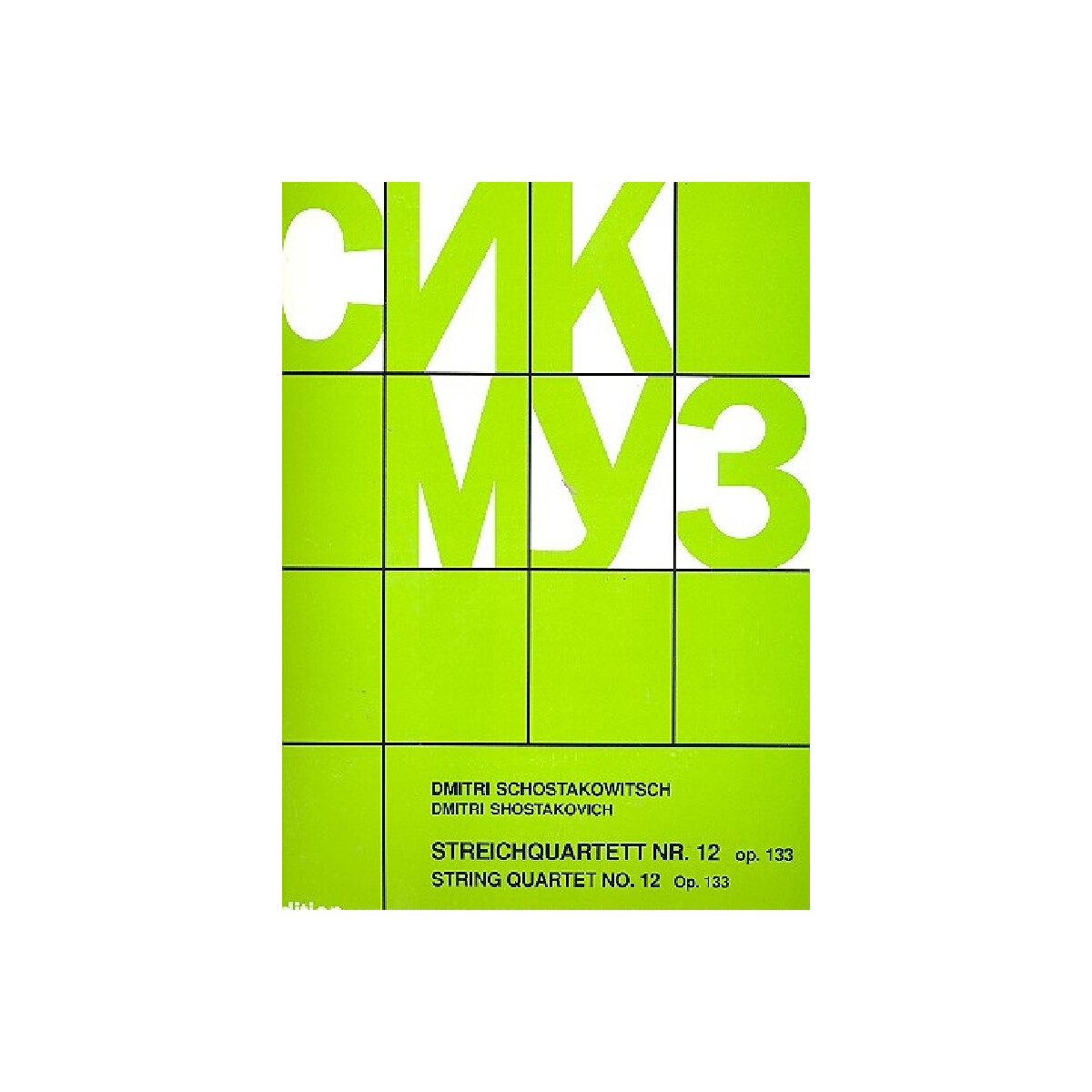 Streichquartett Nr.12 op.133 box
