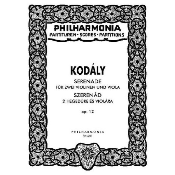 Serenade op.12 für 2 Violinen und