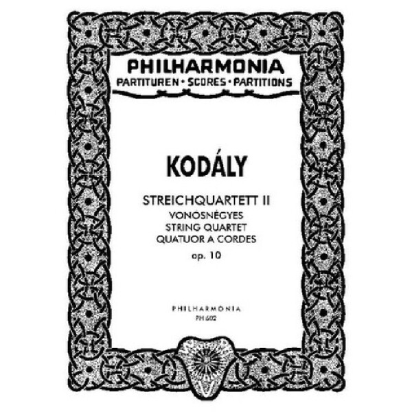 Streichquartett Es-Dur Nr.2 op.10