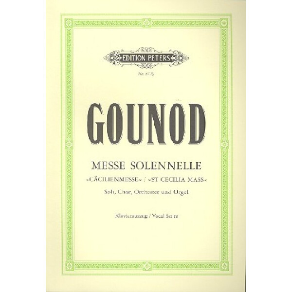 Messe solennelle G-Dur (Cäcilien-Messe)