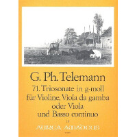 Triosonate g-Moll Nr.71