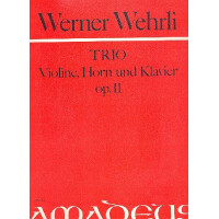 Trio op.11 für Violine, Horn in f und