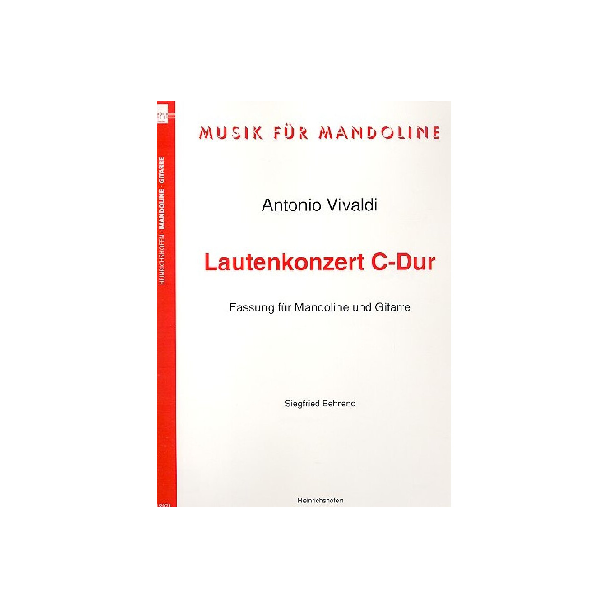 Lautenkonzert C-Dur Fassung