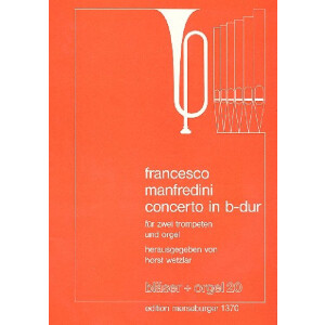 Concerto B-Dur f&uuml;r 2 Trompeten