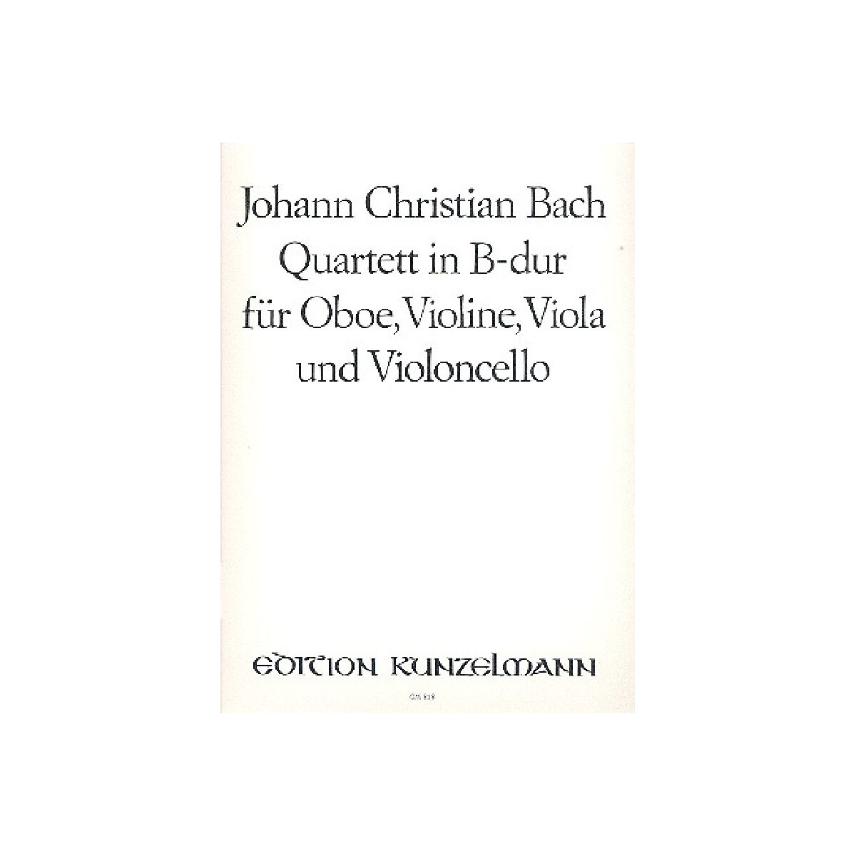 Quartett B-Dur für Oboe, Violine, box