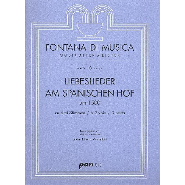 Liebeslieder am spanischen Hof um