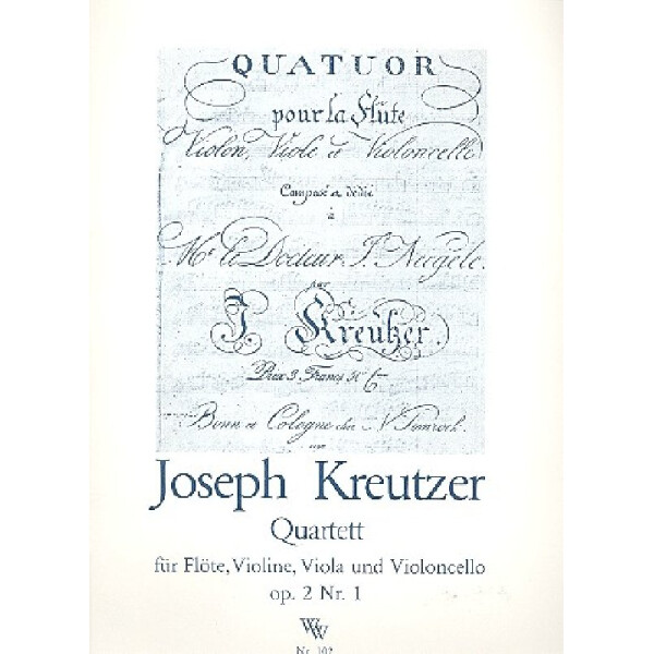 Quartett op.2,1 für Flöte, Violine,
