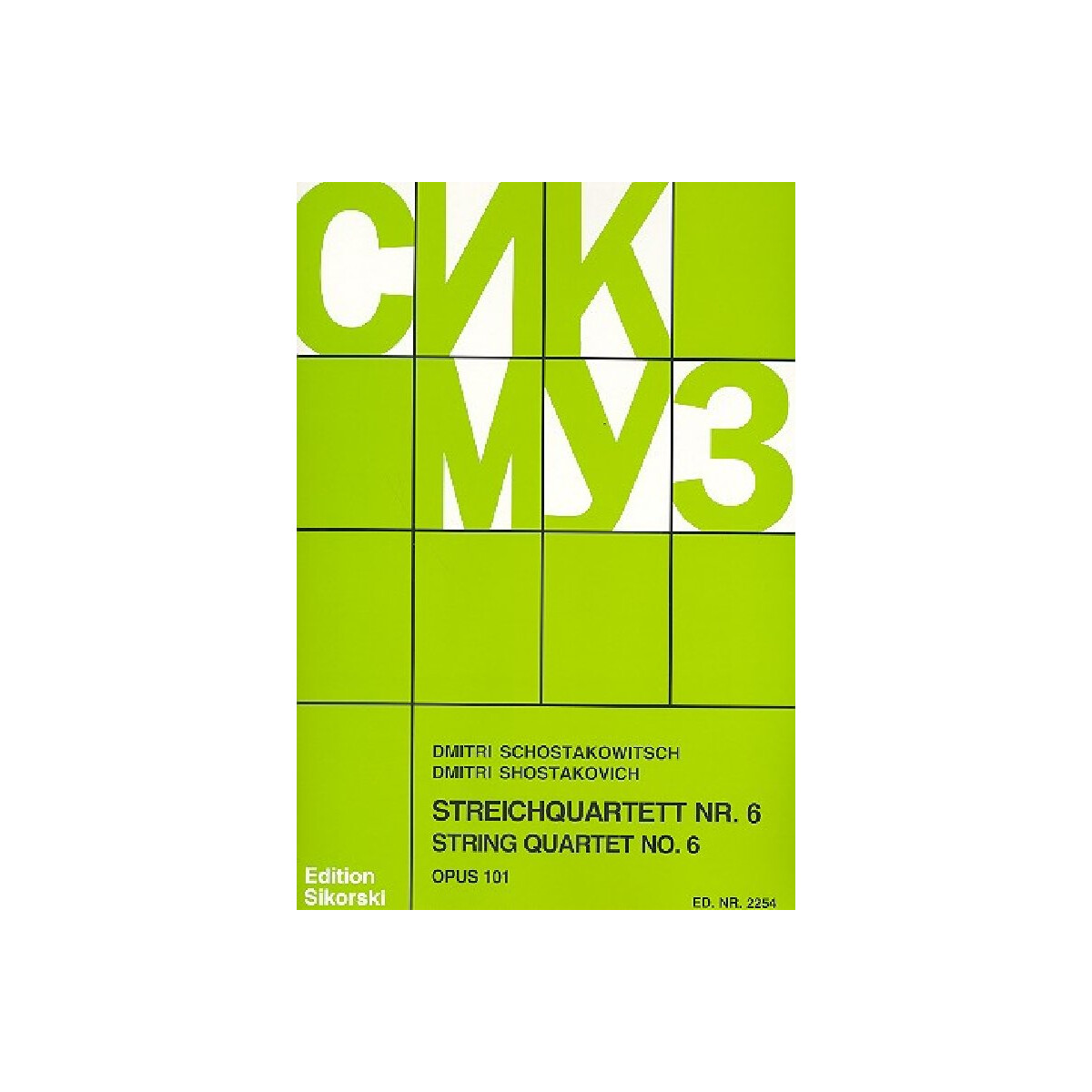 Streichquartett Nr.6 op.101 box