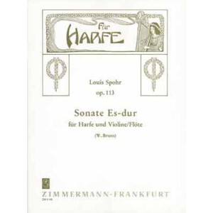Sonate Es-Dur op.113 f&uuml;r Harfe