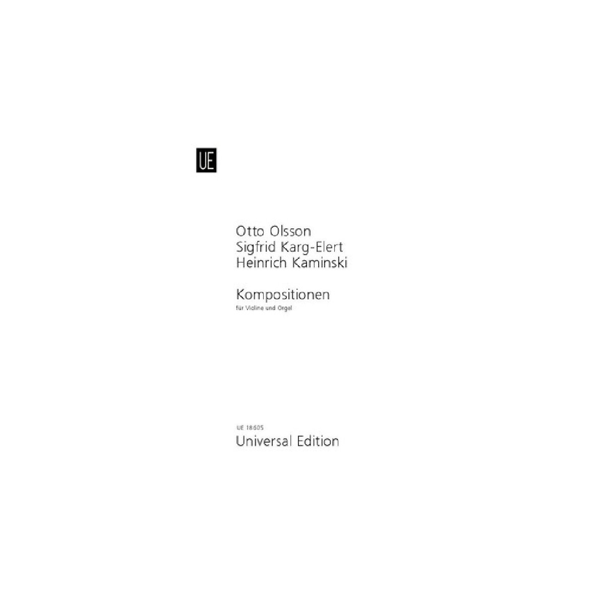 Kompositionen für Violine box